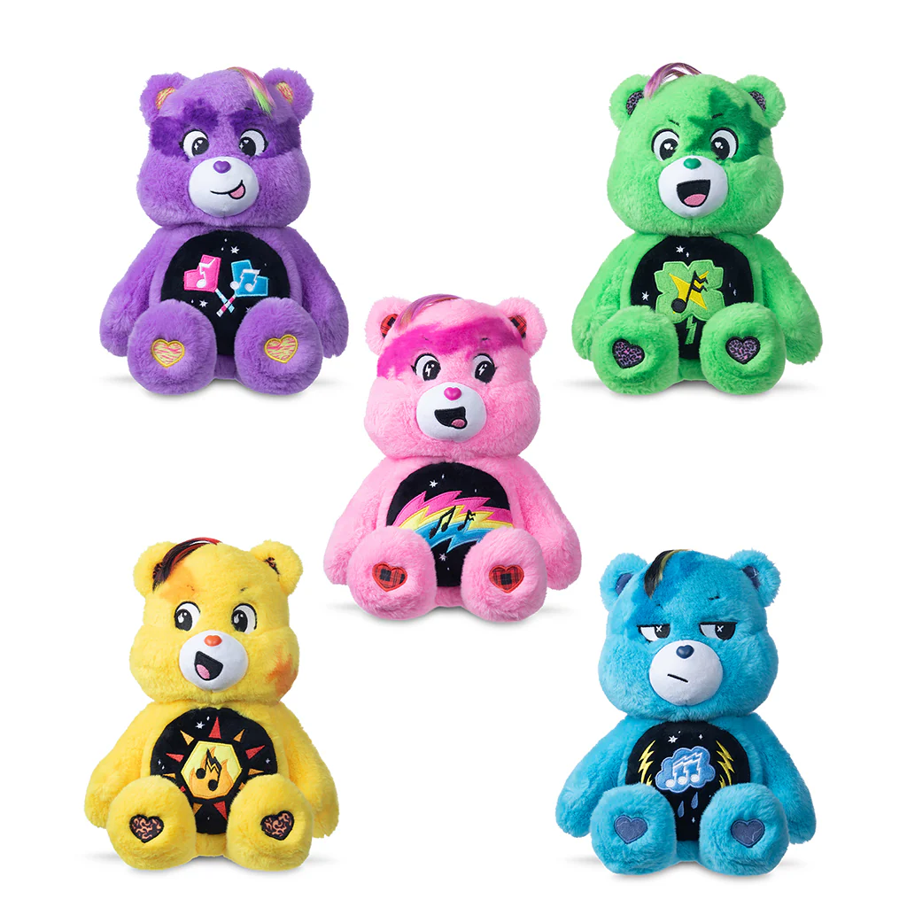 Rock A Lot Grumpy Bear 35cm Plush - Image 3