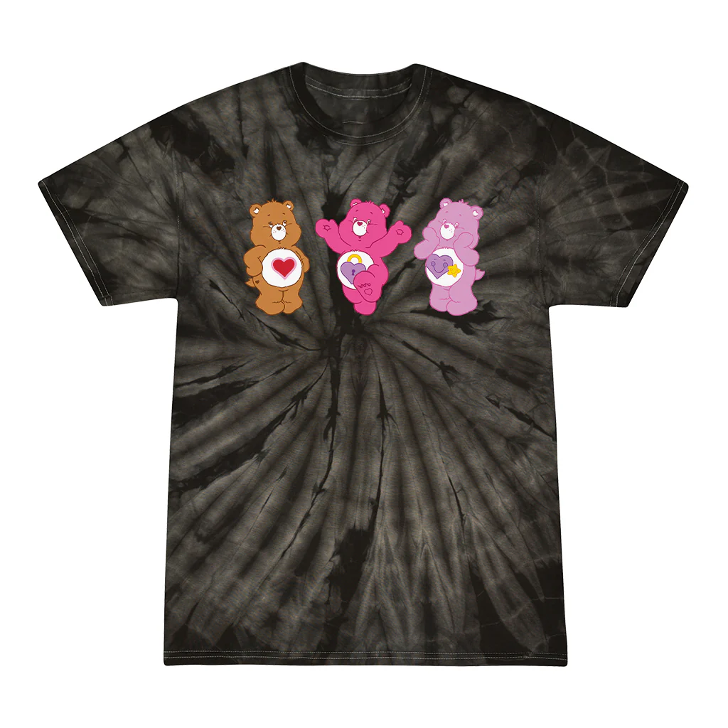 Tenderheart Bear and Friends Tie Dye Kids T-Shirt - Image 6