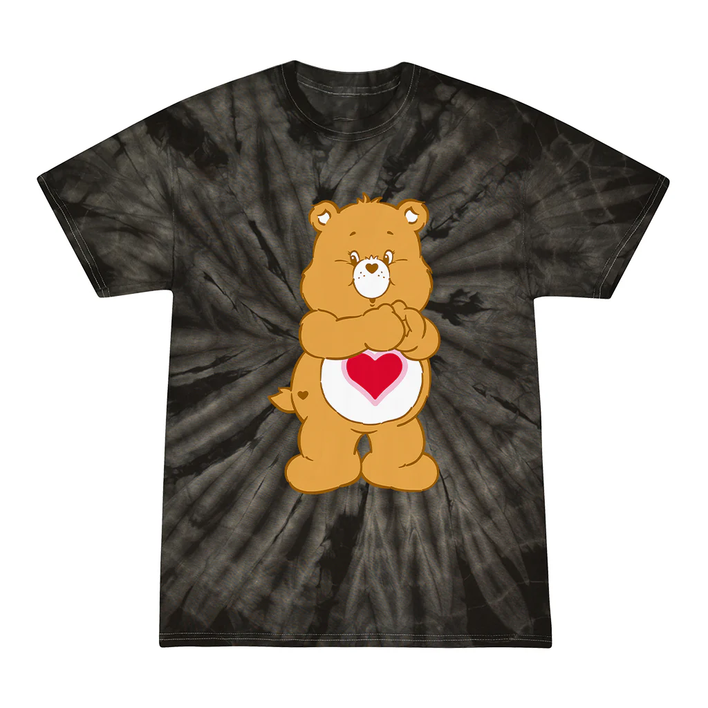 Tenderheart Bear Tie Dye Kids T-Shirt - Image 8