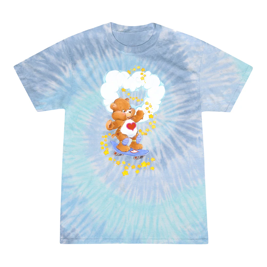 Tenderheart Bears Stars Tie Dye Women's T-Shirt - Image 5