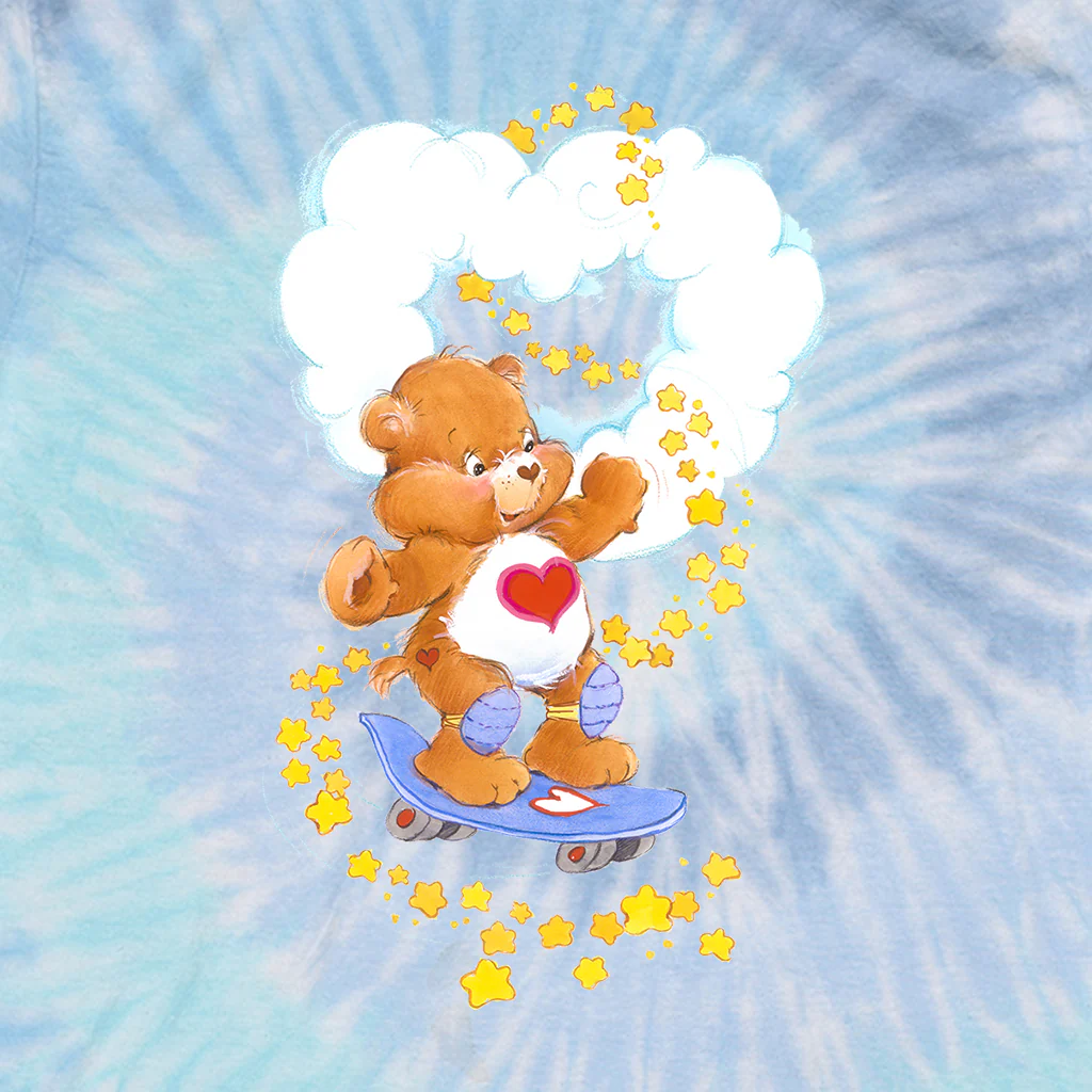 Tenderheart Bears Stars Tie Dye Women's T-Shirt - Image 6