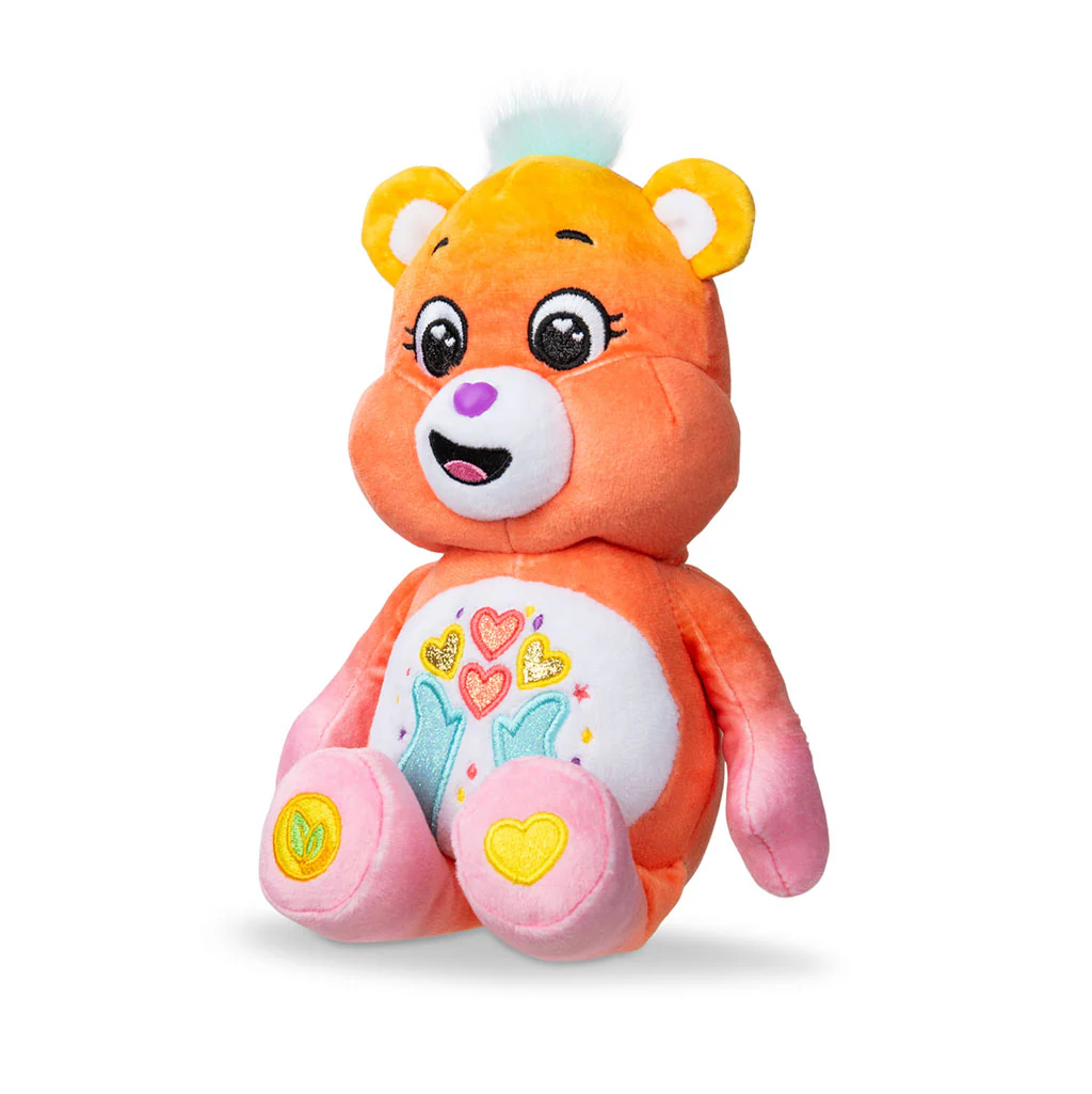 Thankful Heart Bear 22cm Sparkle Eco-Friendly Plush - Image 2