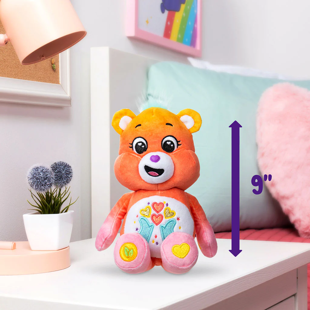 Thankful Heart Bear 22cm Sparkle Eco-Friendly Plush - Image 4