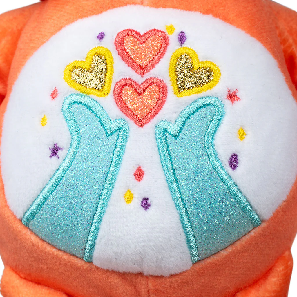 Thankful Heart Bear 22cm Sparkle Eco-Friendly Plush - Image 5