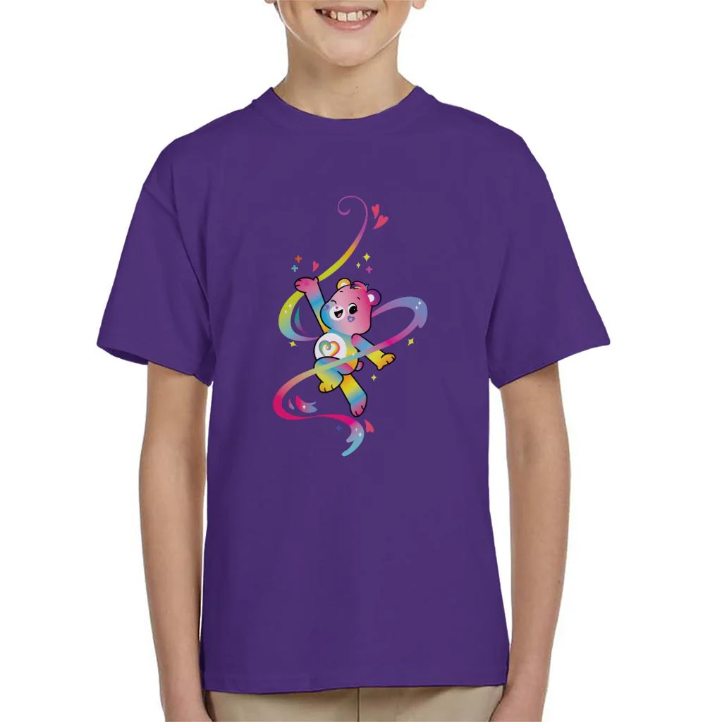 Togetherness Bear Rainbow Kids T-Shirt - Image 12