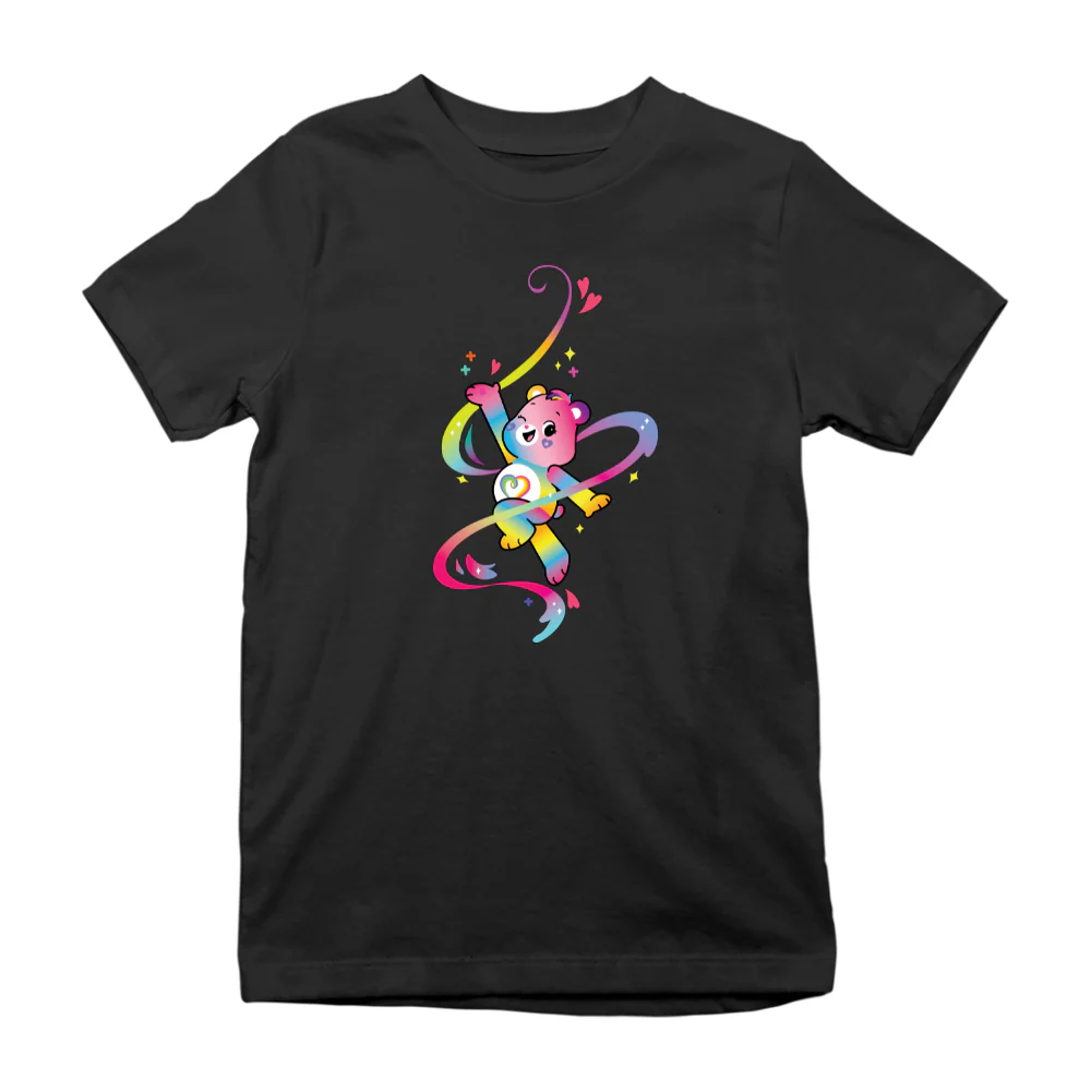 Togetherness Bear Rainbow Kids T-Shirt - Image 4