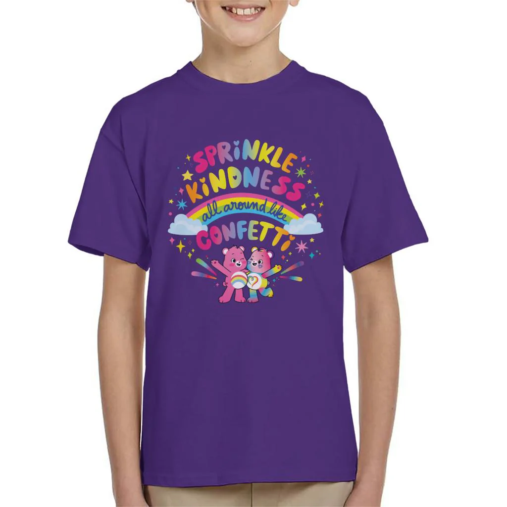 Togetherness Bear Sprinkle Kindness Kids T-Shirt - Image 10