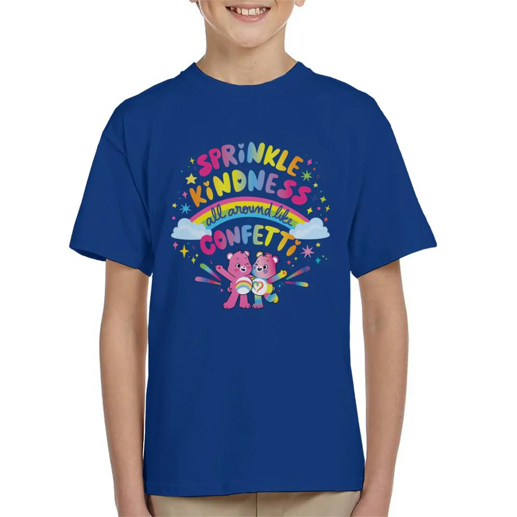 Togetherness Bear Sprinkle Kindness Kids T-Shirt - Image 12