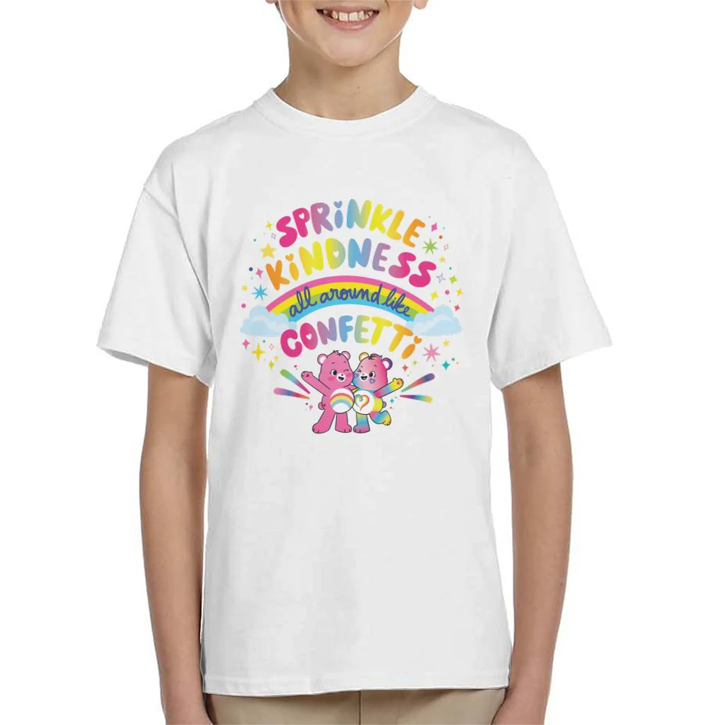 Togetherness Bear Sprinkle Kindness Kids T-Shirt - Image 3