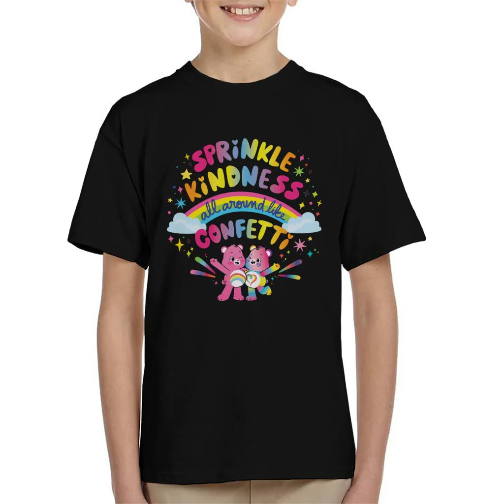 Togetherness Bear Sprinkle Kindness Kids T-Shirt - Image 4